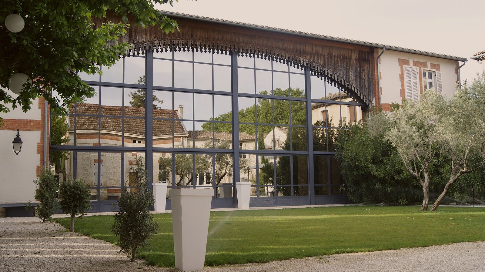 La Verrière du Trusquin depuis le jardin